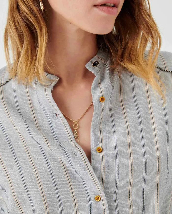 Sessn Womens Shirts And Blouses Constantine Ballad Blue Online