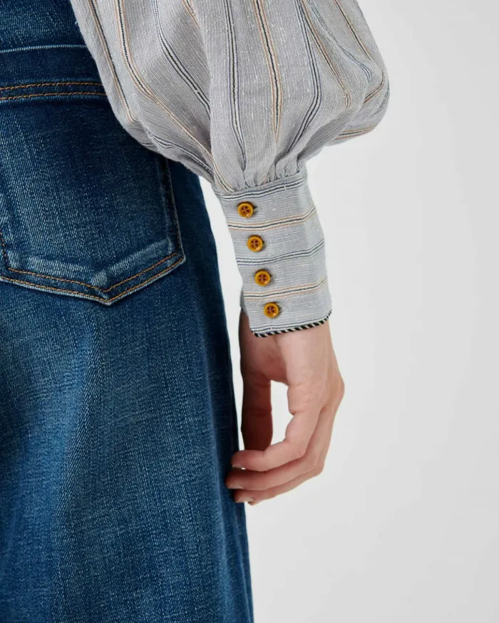 Sessn Womens Shirts And Blouses Constantine Ballad Blue Online