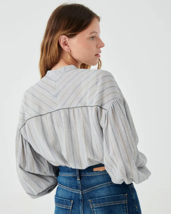 Sessn Womens Shirts And Blouses Constantine Ballad Blue Online