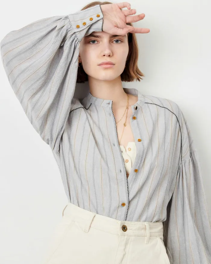 Sessn Womens Shirts And Blouses Constantine Ballad Blue Online