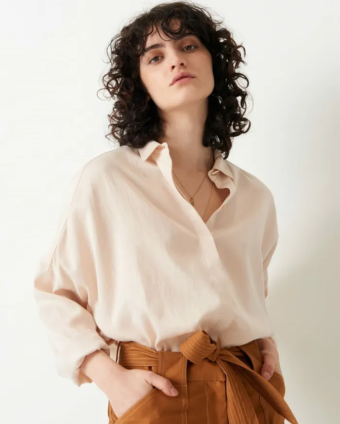 Sessn Womens Shirts And Blouses Lady d Blush Sand Gift for Friend