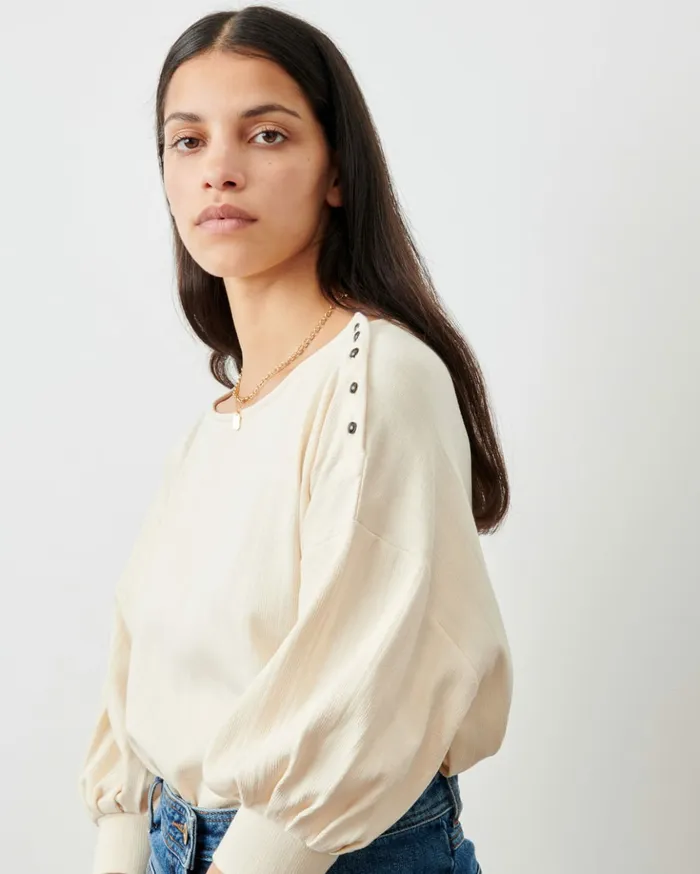 Sessn Womens TShirts And Tops Kitu Fleur de Sel Online