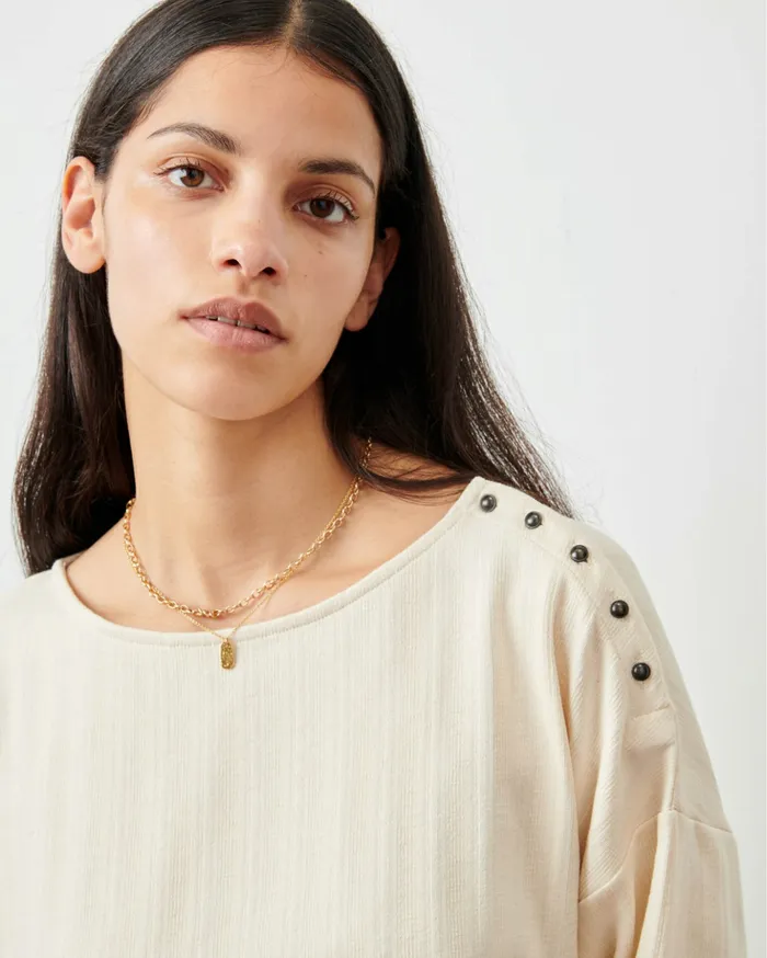 Sessn Womens TShirts And Tops Kitu Fleur de Sel Online