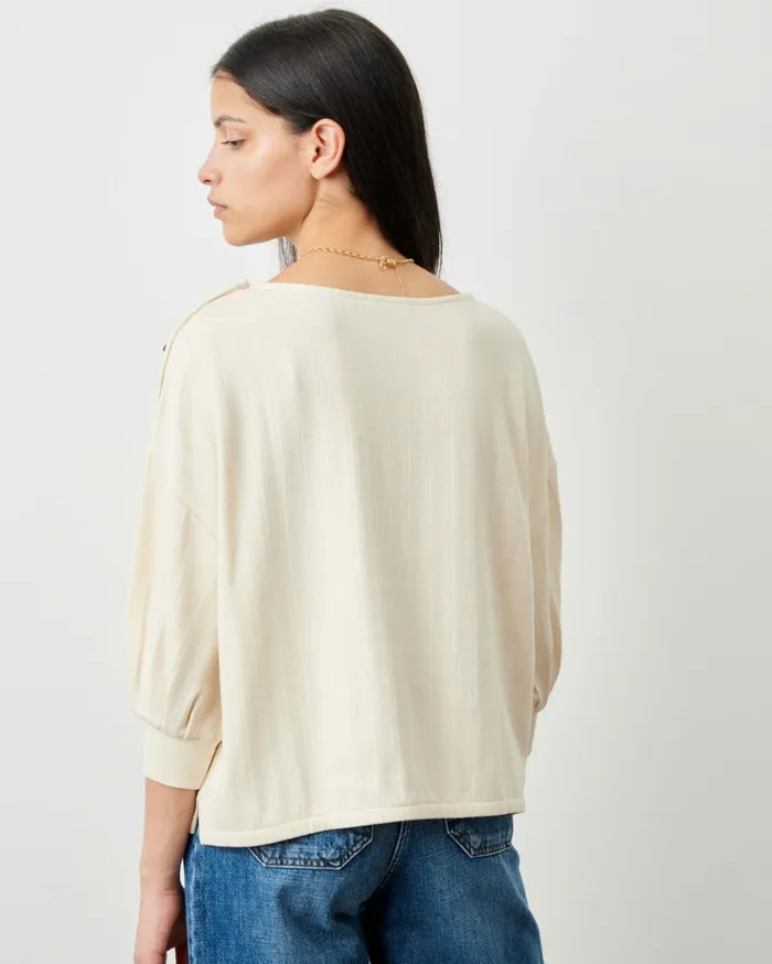 Sessn Womens TShirts And Tops Kitu Fleur de Sel Online