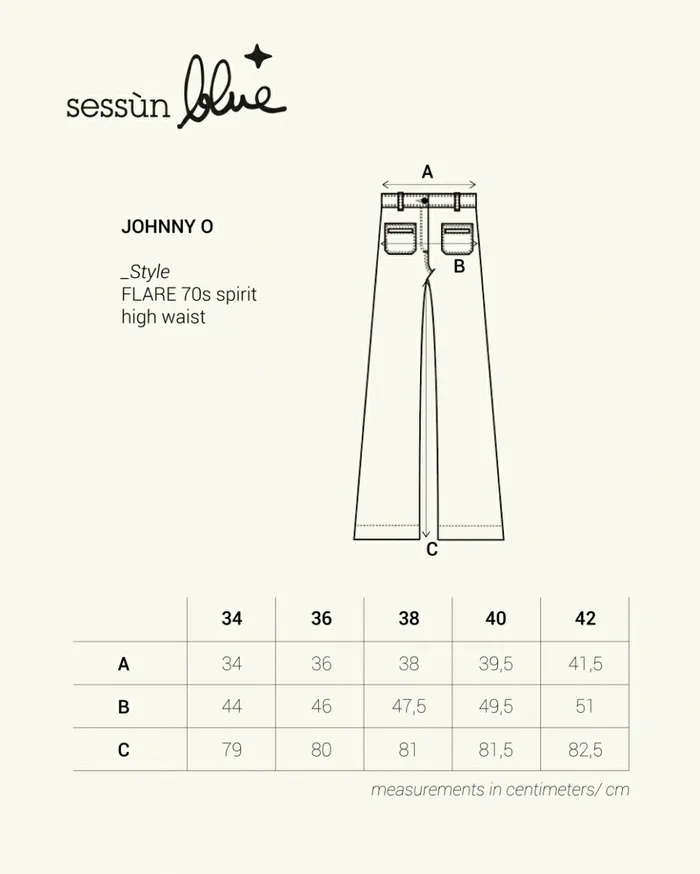 Sessn Womens Trousers Johnny o Vintage Blue