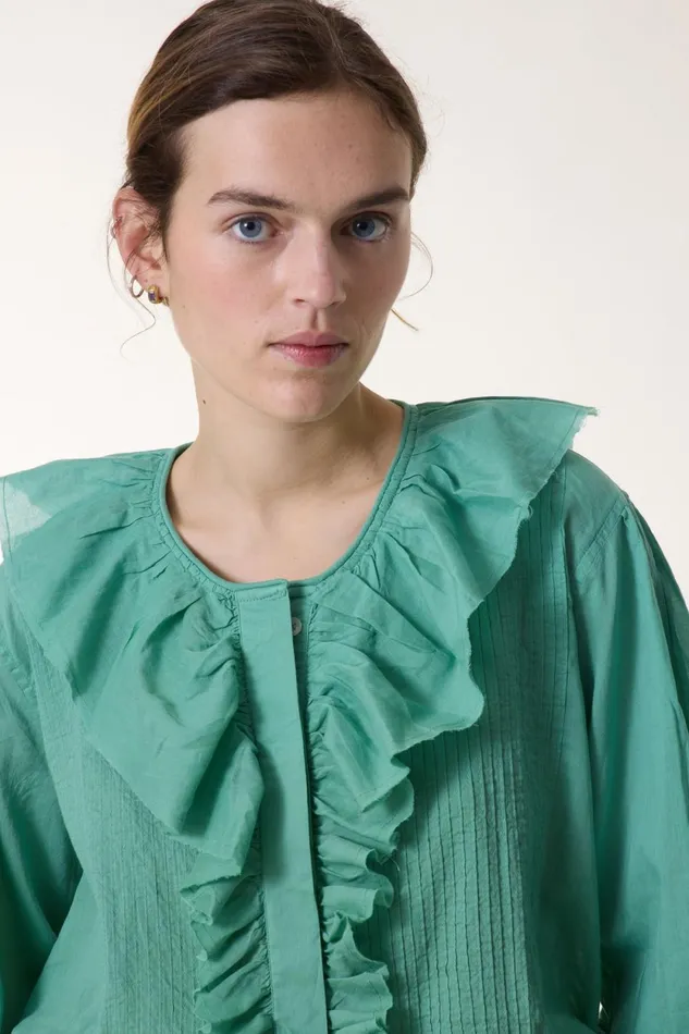 Shirts and Blouses Women Leon and Harper Blouse Costin Plain Celadon