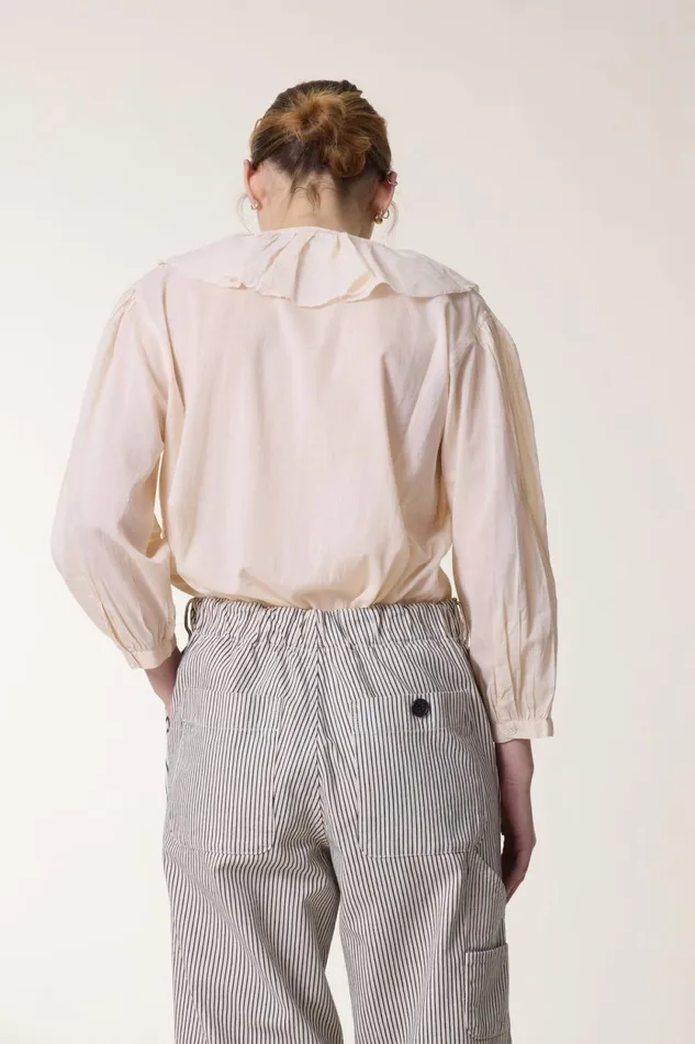 Shirts and Blouses Women Leon and Harper Blouse Costin Plain Ecru