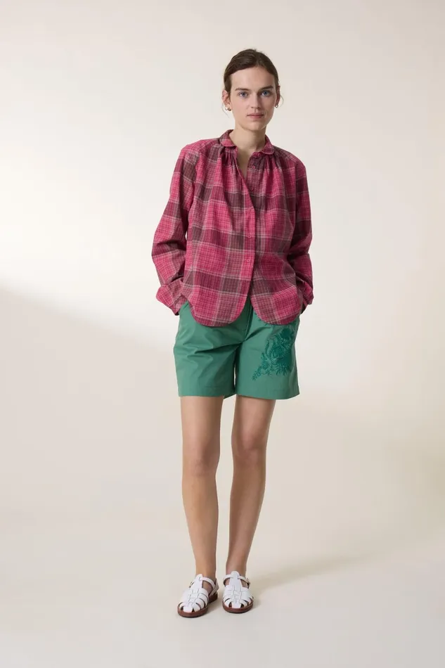 Shirts and Blouses Women Leon and Harper Chemise Cob Strght Red