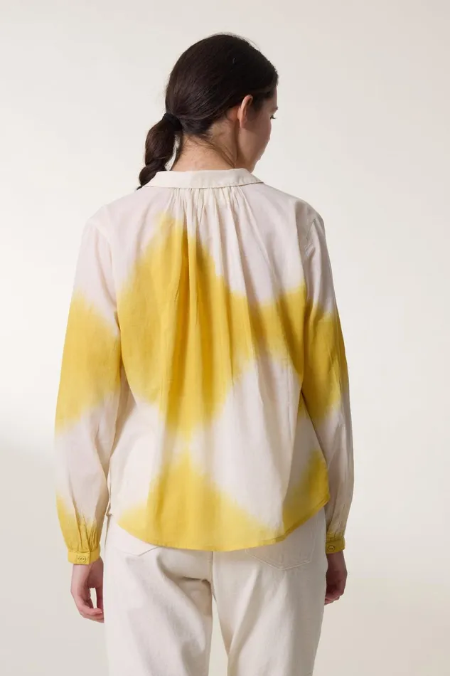 Shirts and Blouses Women Leon and Harper Chemise Cob TandD Mustard