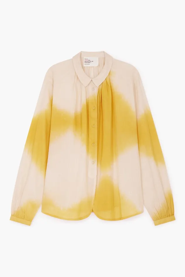 Shirts and Blouses Women Leon and Harper Chemise Cob TandD Mustard