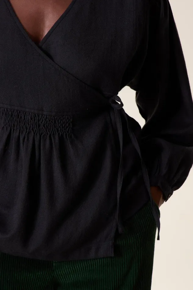 Shirts and Blouses Women Leon and Harper Cicily Pln Blouse Carbone