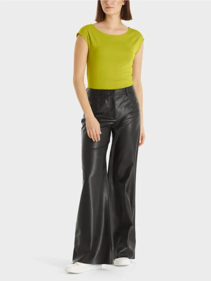 Shirts and Tops Damen Marc Cain Krpernahes TShirt Bright Olive Green