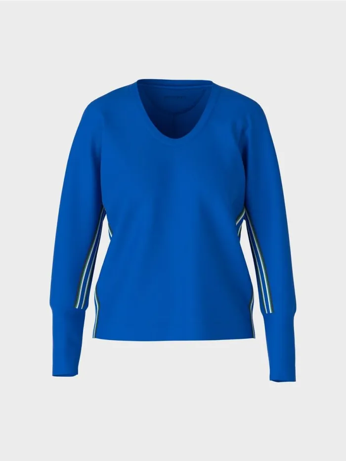 Shirts and Tops Damen Marc Cain TShirt In Kimonoform Bright Royal Blue