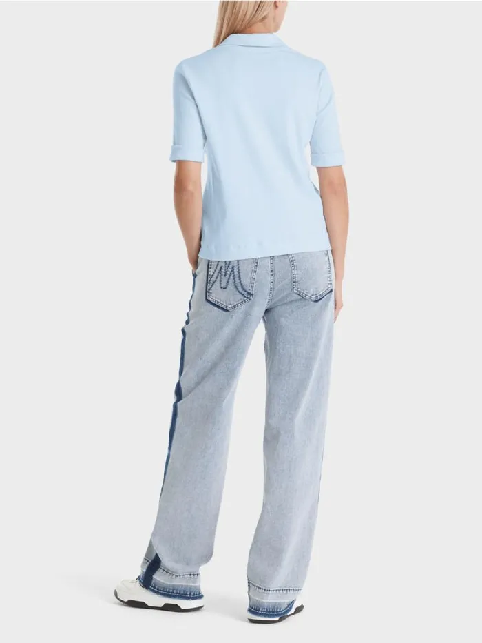 Shirts and Tops Damen Marc Cain TShirt Mit 34rmel Soft Powder Blue