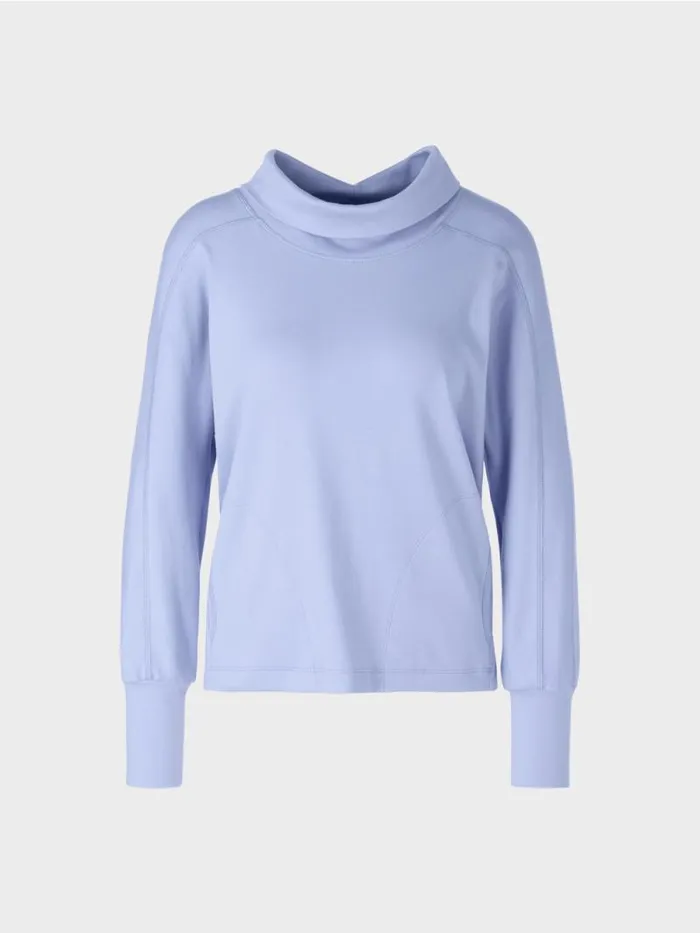Shirts and Tops Damen Marc Cain TShirt Mit Angeschnittenen rmeln Soft Violet