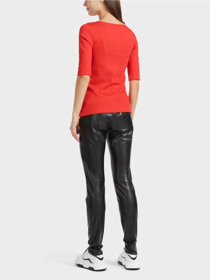 Shirts and Tops Damen Marc Cain TShirt Mit rmel Campari