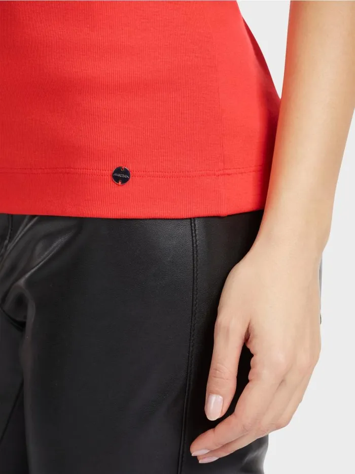 Shirts and Tops Damen Marc Cain TShirt Mit rmel Campari