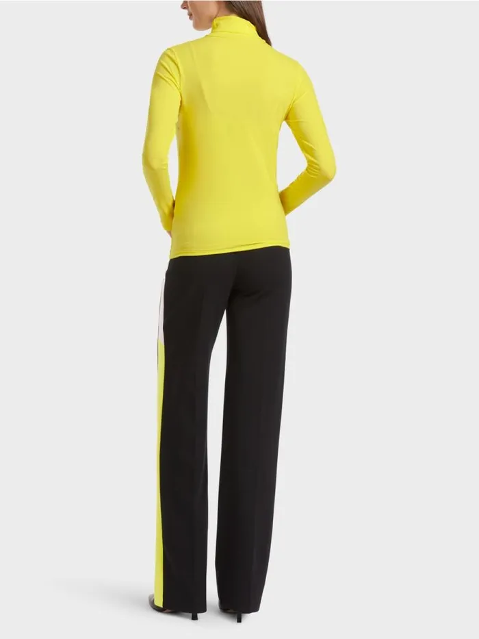 Shirts and Tops Damen Marc Cain TShirt Mit Rollkragen Soft Lemon