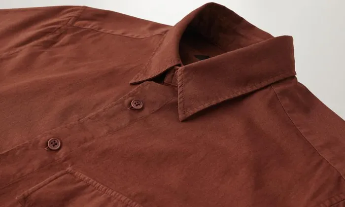 Shirts Men Belstaff Scale Shirt Deep Copper Shirts Men Belstaff Scale Shirt Deep Copper