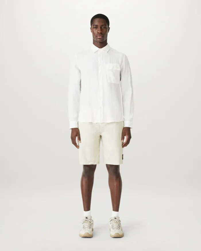 Shirts Men Belstaff Scale Shirt White