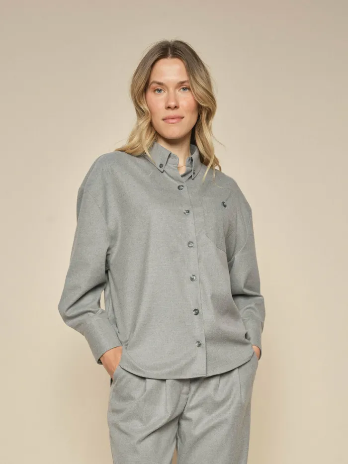 Shirts MMSofie Caia Shirt Sharkskin 8211 MOS MOSH Women