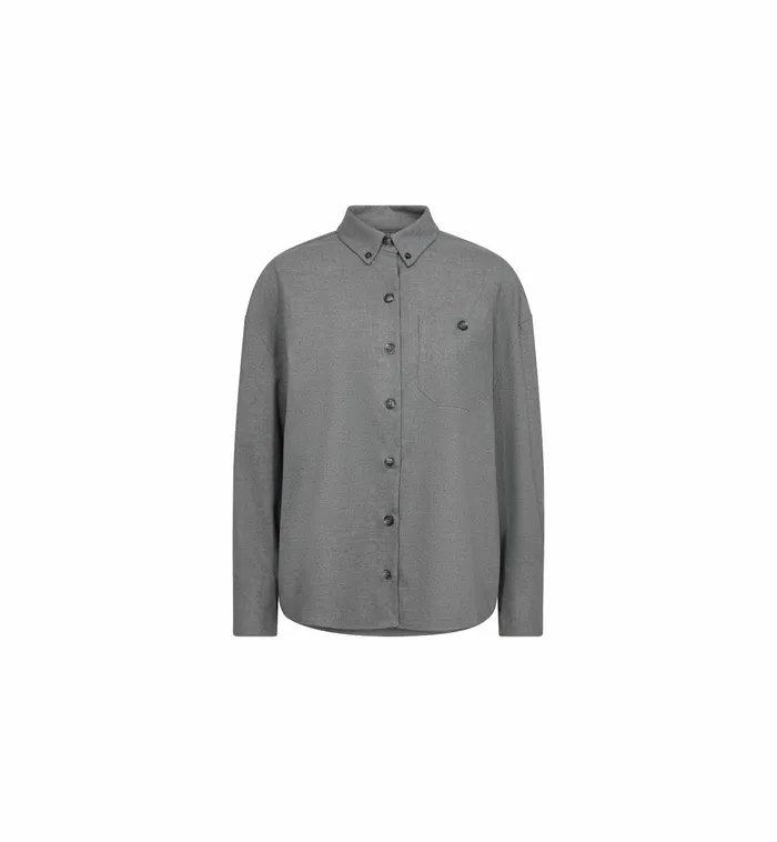 Shirts MMSofie Caia Shirt Sharkskin 8211 MOS MOSH Women Shirts MMSofie Caia Shirt Sharkskin 8211 MOS MOSH Women