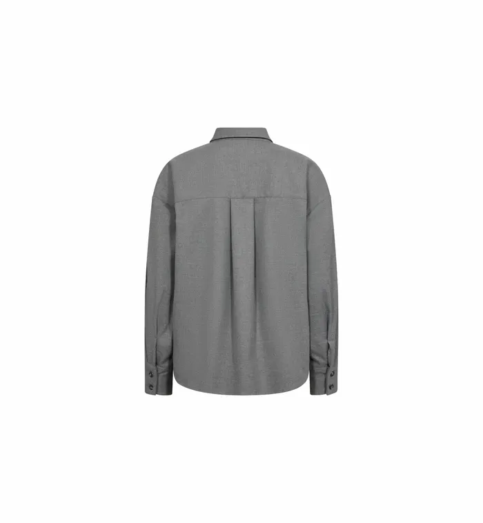 Shirts MMSofie Caia Shirt Sharkskin 8211 MOS MOSH Women Shirts MMSofie Caia Shirt Sharkskin 8211 MOS MOSH Women