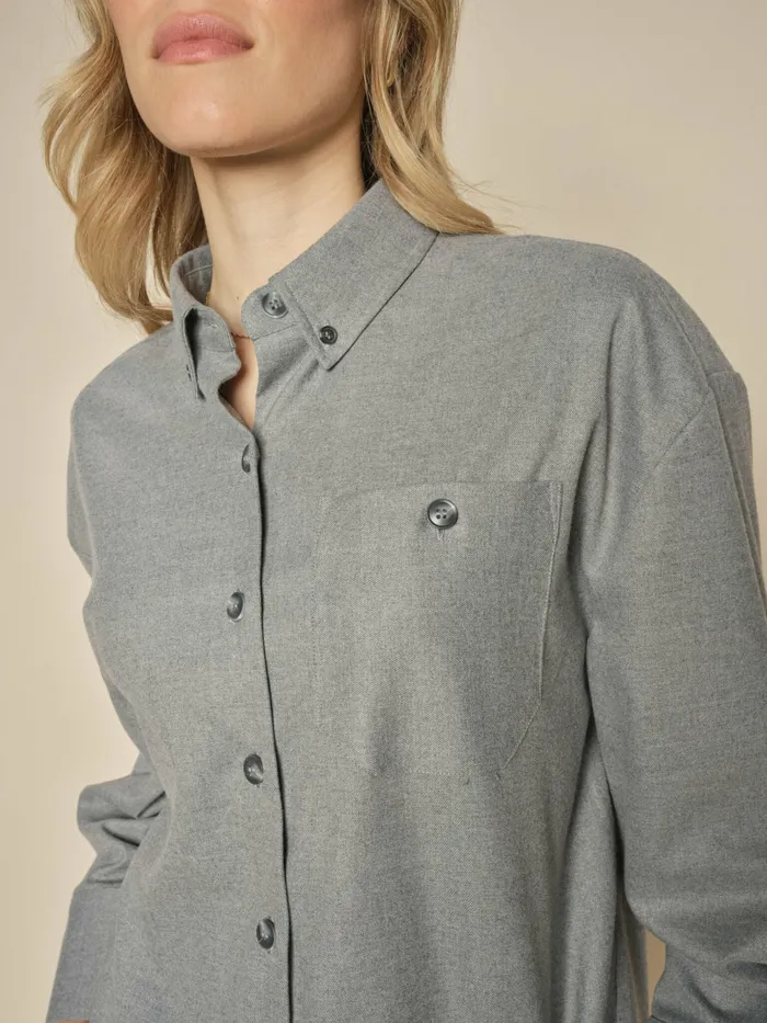 Shirts MMSofie Caia Shirt Sharkskin 8211 MOS MOSH Women Shirts MMSofie Caia Shirt Sharkskin 8211 MOS MOSH Women