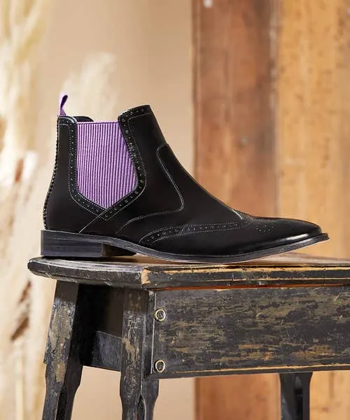Shoes Boots and Trainers Joebrowns Apparel Tuned In Snappy Chelsea Boots Black