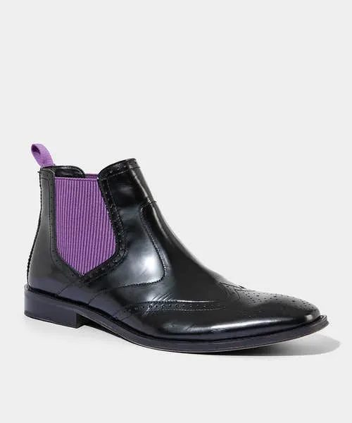 Shoes Boots and Trainers Joebrowns Apparel Tuned In Snappy Chelsea Boots Black