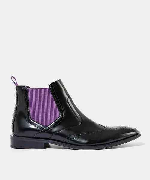Shoes Boots and Trainers Joebrowns Apparel Tuned In Snappy Chelsea Boots Black