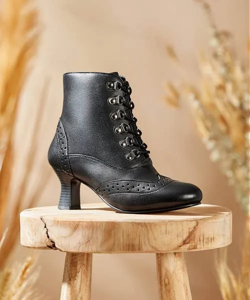 Shoes Sandals and Boots Fenchurch St Leather Boots Black 8211 Joebrowns Apparel