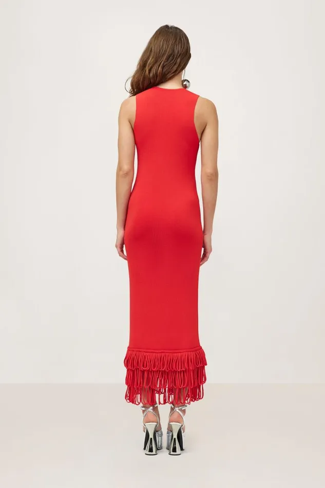 Shop Simon Miller DRESSES Knits By Albers Dress Cherry