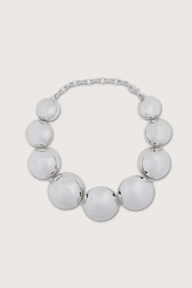 Shop Simon Miller JEWELRY Dome Necklace Silver