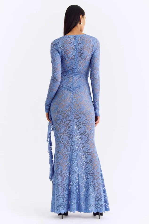 Shop SUBOO Dresses Gemma Lace Long Sleeve Maxi