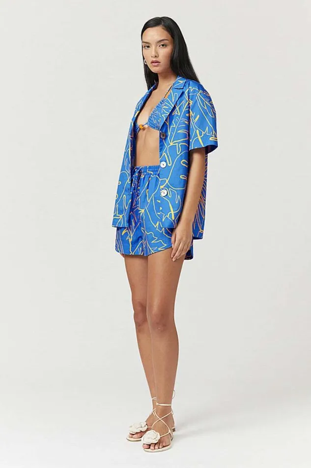 Shop SUBOO Matching Sets Gabby Oversized Resort Shirt