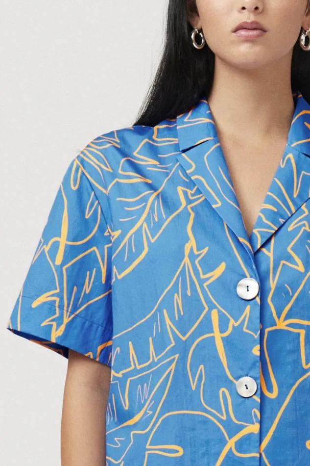 Shop SUBOO Matching Sets Gabby Oversized Resort Shirt