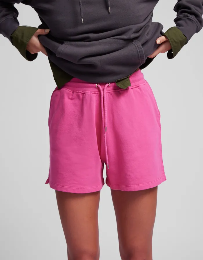 Shorts Women Organic Sweatshorts 8211 Pine Green 8211 Colorfulstandard Women