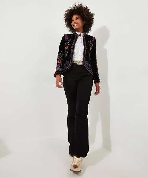 Show Stopper Embroidered Boutique Jacket Black Apparel Blazers Joebrowns Show Stopper Embroidered Boutique Jacket Black Apparel Blazers Joebrowns