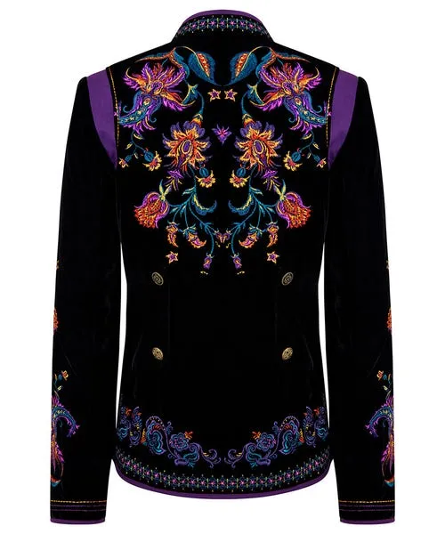 Show Stopper Embroidered Boutique Jacket Black Apparel Blazers Joebrowns Show Stopper Embroidered Boutique Jacket Black Apparel Blazers Joebrowns