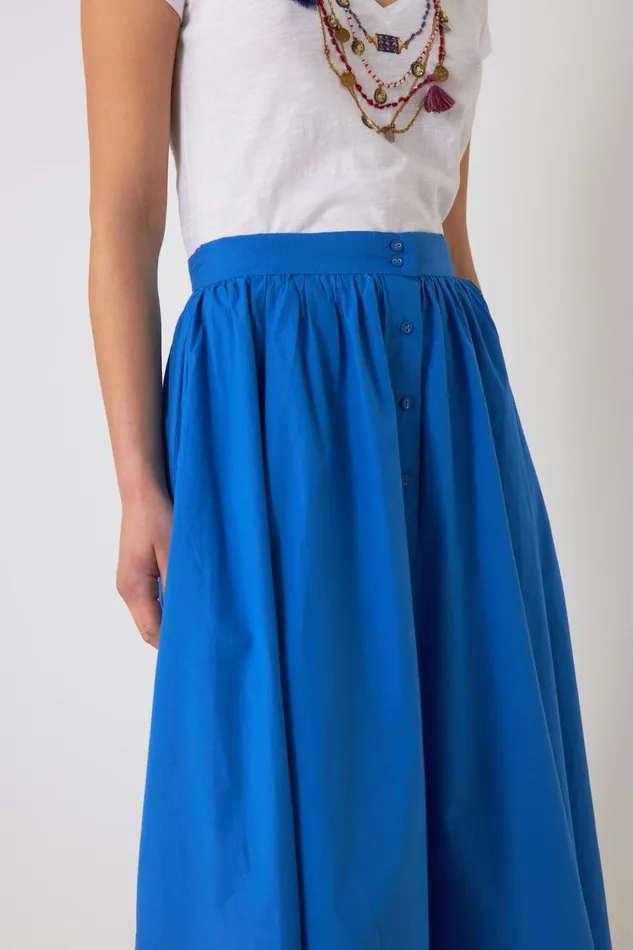 Skirts and Shorts Women Leon and Harper Jeremiah Pl Skirt Sky