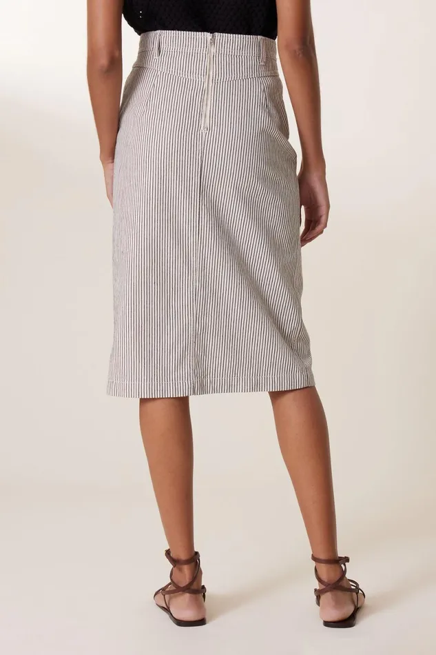Skirts and Shorts Women Leon and Harper Justi Strp Skirt Ecru