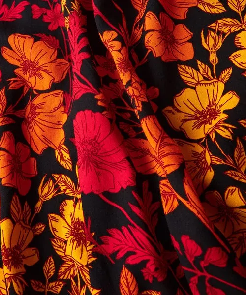 Skirts Joebrowns Apparel Autumn Florals Skirt Black Skirts Joebrowns Apparel Autumn Florals Skirt Black