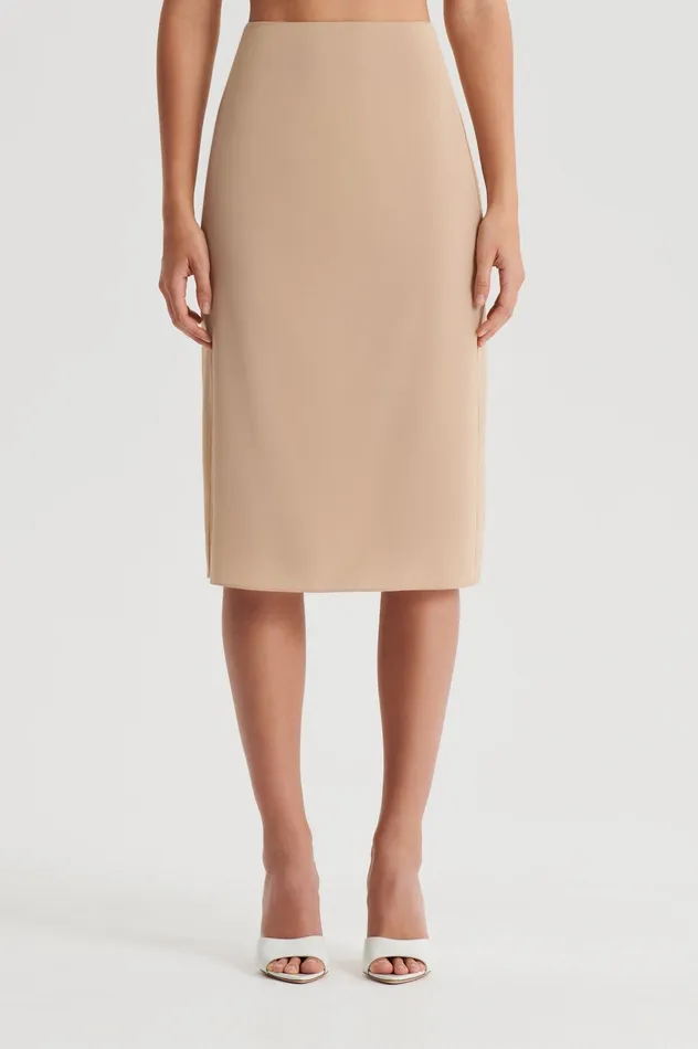 Skirts Scanlan Theodore Women SILK SLIP NUDE