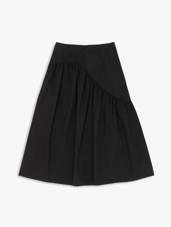 Skirts Women Maeve Midi Skirt Caviar Twill Lisa Says Gah