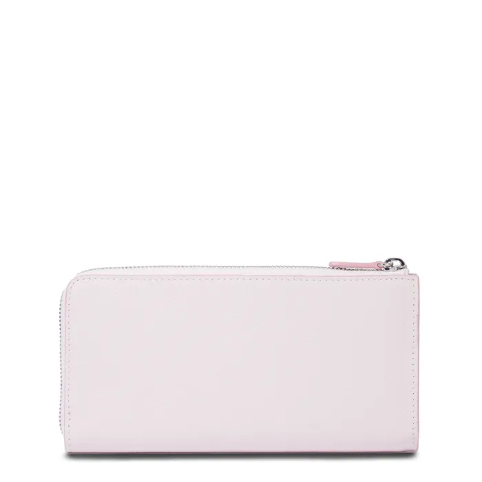 Slim Zip Wallet Dragee Pink Women Lancel Wallet