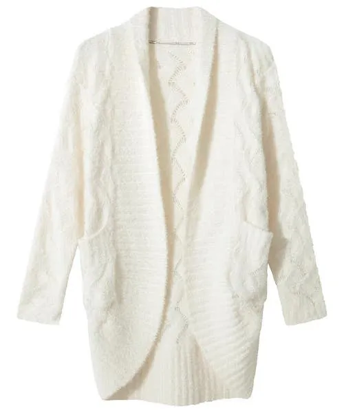 Sloe Joes Soft Slouchy Cardigan White Apparel Knitwear and Cardigans Joebrowns Sloe Joes Soft Slouchy Cardigan White Apparel Knitwear and Cardigans Joebrowns