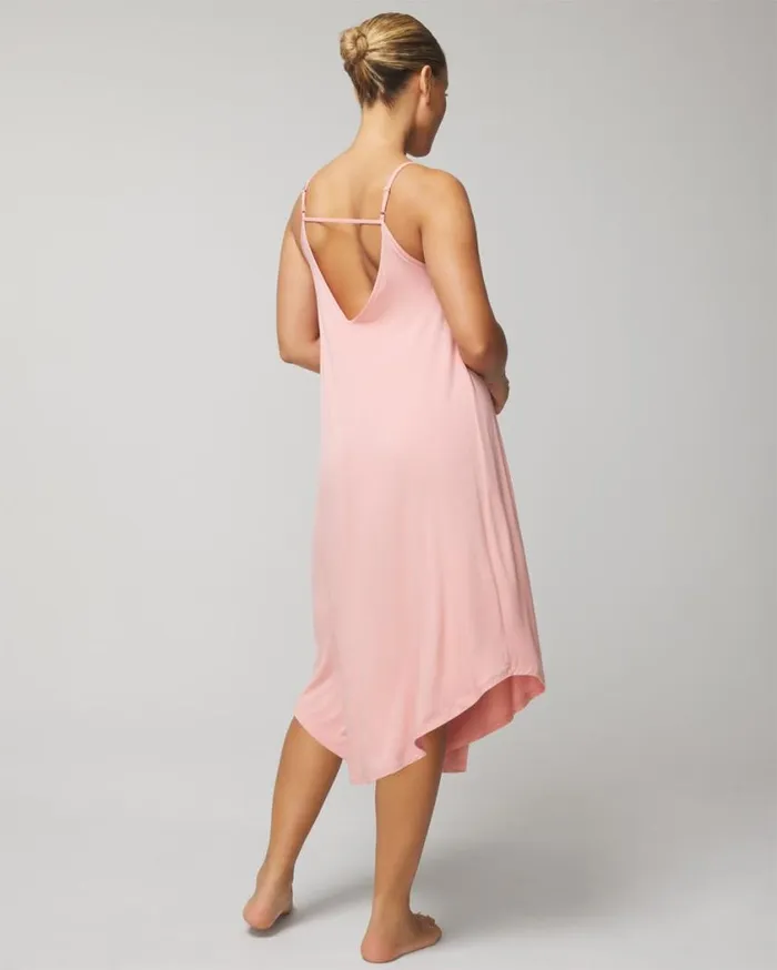 Soma Cool Nights Midi Gown Blush Pink Women Matching Sets and Separates