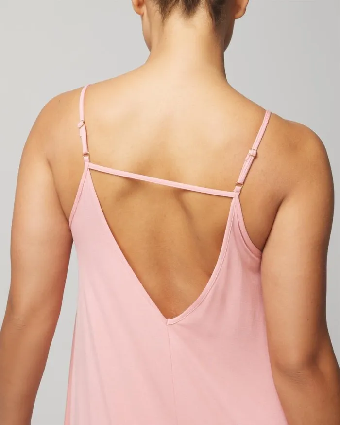 Soma Cool Nights Midi Gown Blush Pink Women Matching Sets and Separates