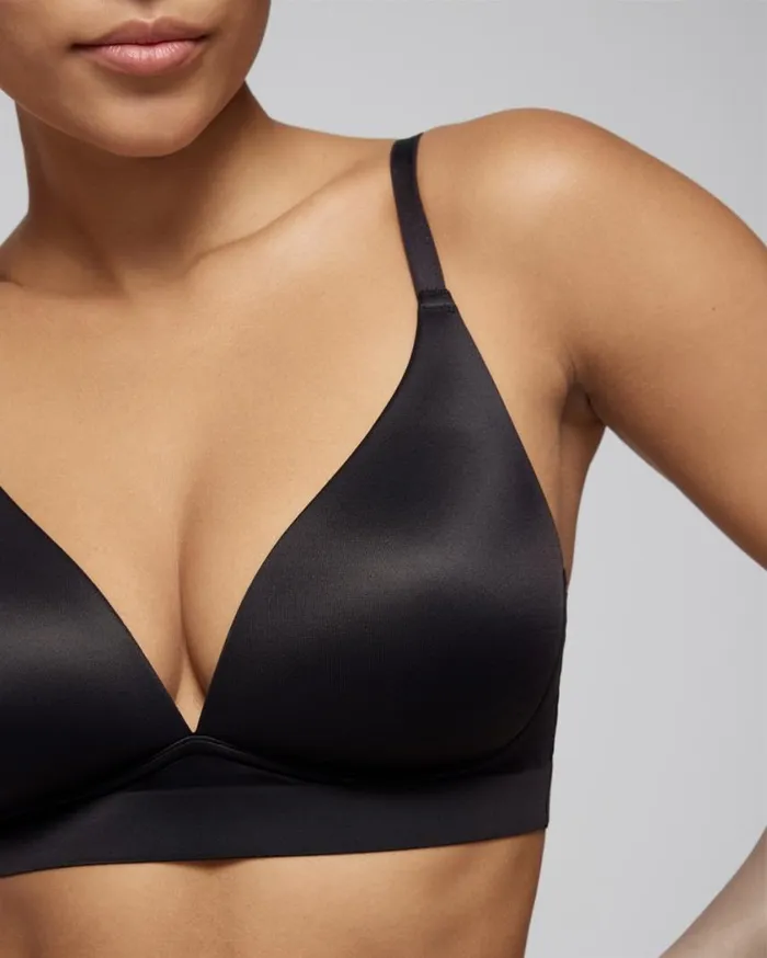 Soma Enbliss Luxe Plunge Bralette Amethyst Orchid Women Bras